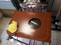 Wurlitzer 1100 : plateau mécanisme démonté